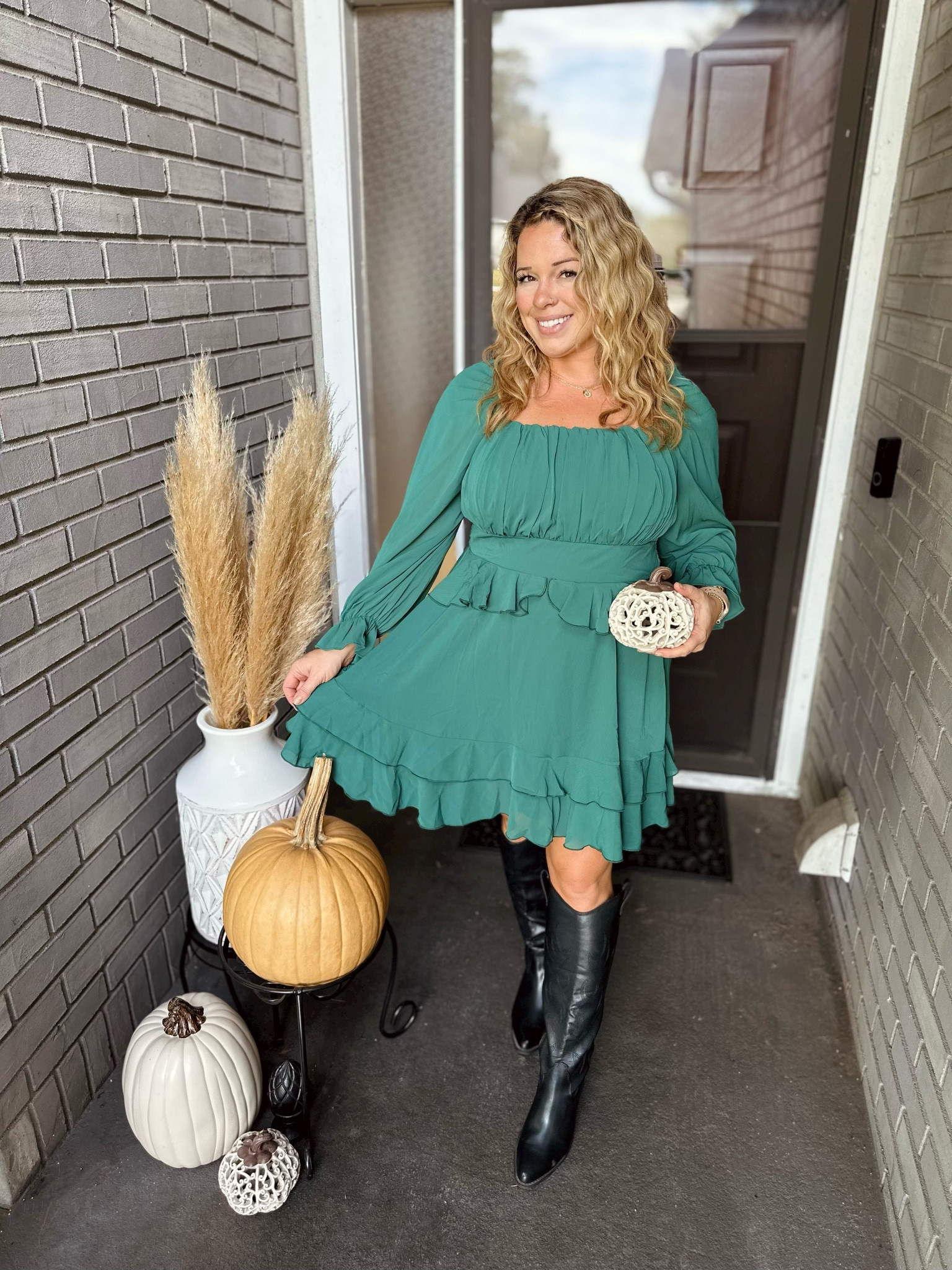 I absolutely love this color. This fall dress is such a flattering and fun dress for a date night, or possibly any occasion. It’s super versatile to be worn for any occasion or colder or warmer weather.

Fall dresses
Midsize dresses 
Midsize style
Curvy style
Plus size style
Midsize fashion 
Midsize outfits
Midsize fall
Western boots 

#LTKplussize #LTKstyletip #LTKmidsize