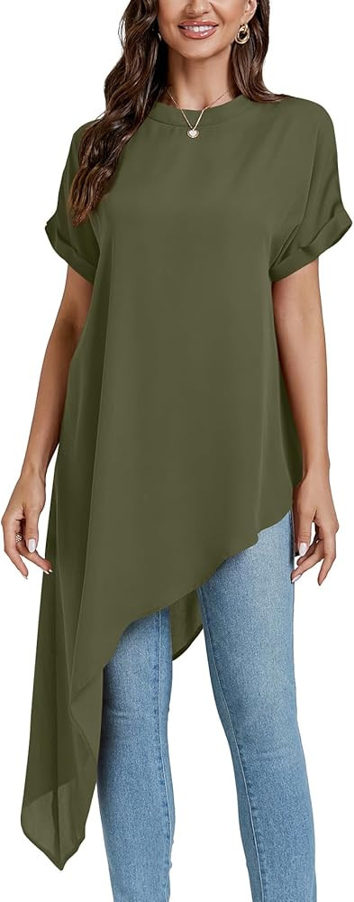 LYANER Blouse Long Shirt Top | Amazon (US)