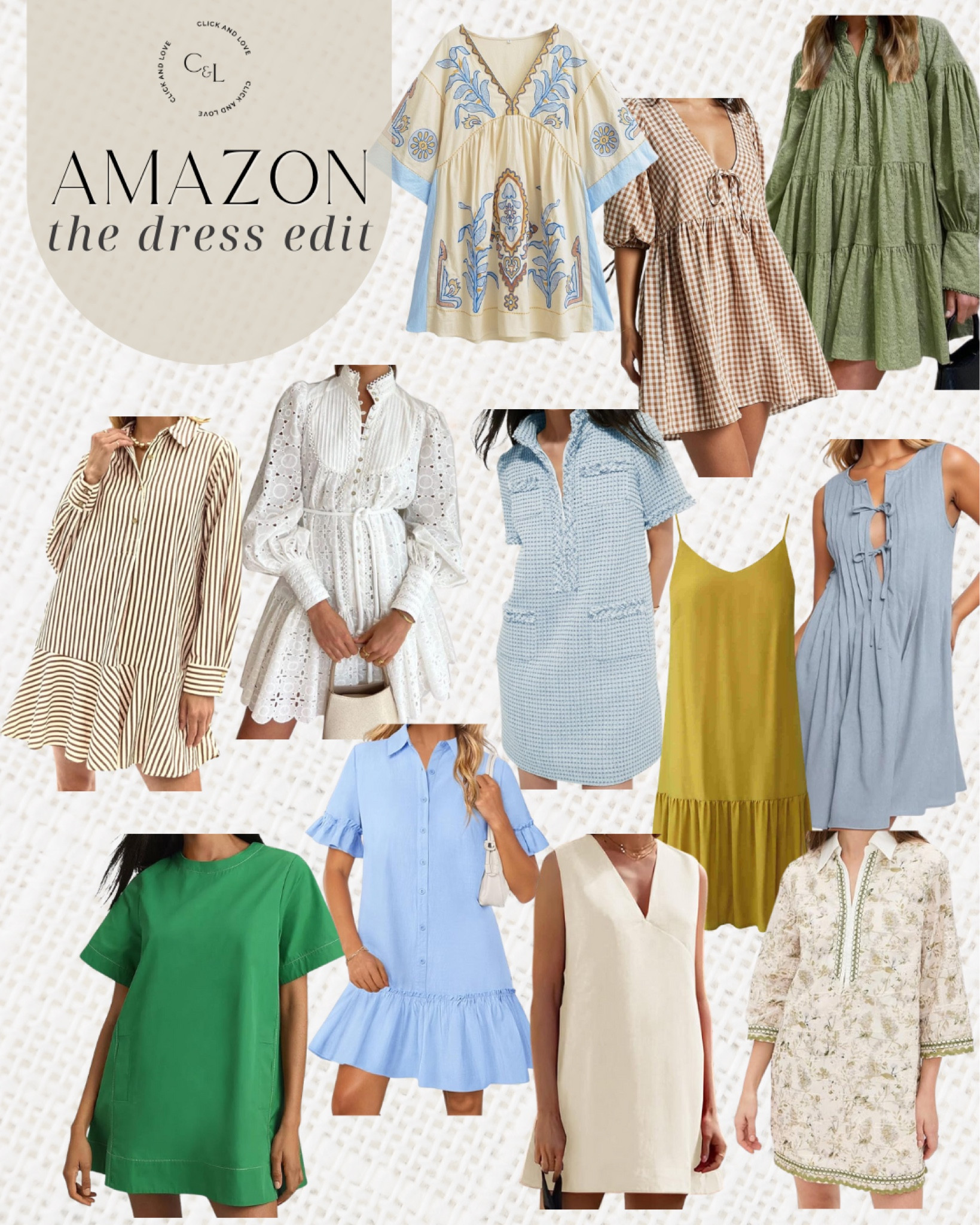 The spring dress edit from Amazon! Most of these dresses are under $50 and would be cute all through the summer! Perfect for lunches, church, traveling and beyond.  

Women’s fashion, mini dress, neutral dress, workwear, work dresses, flattering silhouette, capsule wardrobe, budget friendly finds, Amazon fashion, affordable dress, spring fashion, summer fashion, transitional weather picks, under $50 fashion finds, clothing must haves, sale alert, fashion deals, Easter dress, long sleeve dress, stripe dress, striped finds, designer look for less, under $25, shirt dress, #amazonfinds #amazonfashion

#LTKFindsUnder50 #LTKStyleTip #LTKTravel