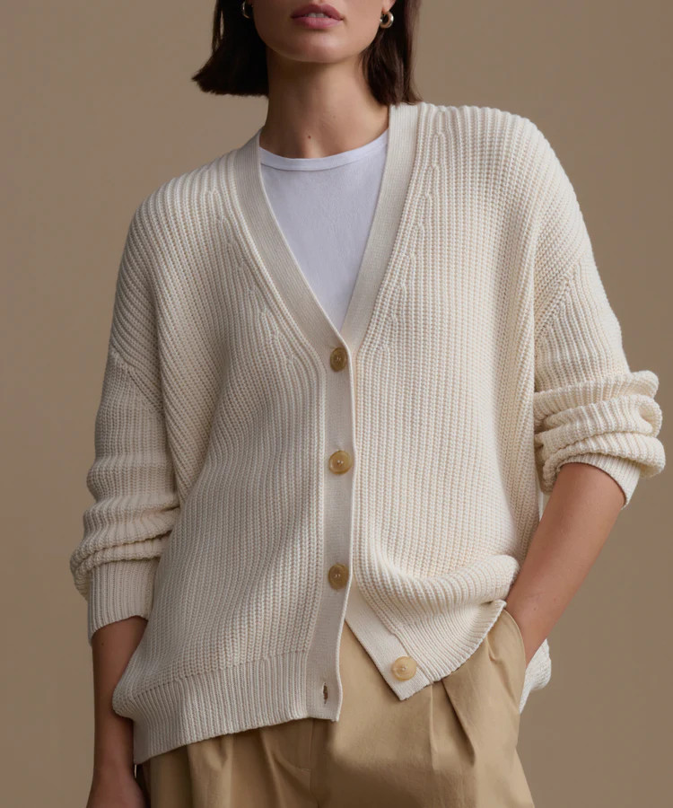 Cotton Cocoon Cardigan | Jenni Kayne