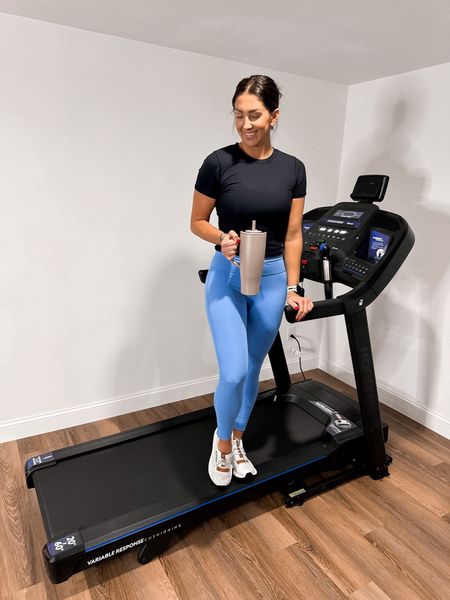Our new treadmill!! We are working on adding a full home gym in our basement and this treadmill was the perfect way to start! It is so nice! 

#LTKGiftGuide #LTKfitness #LTKCyberWeek