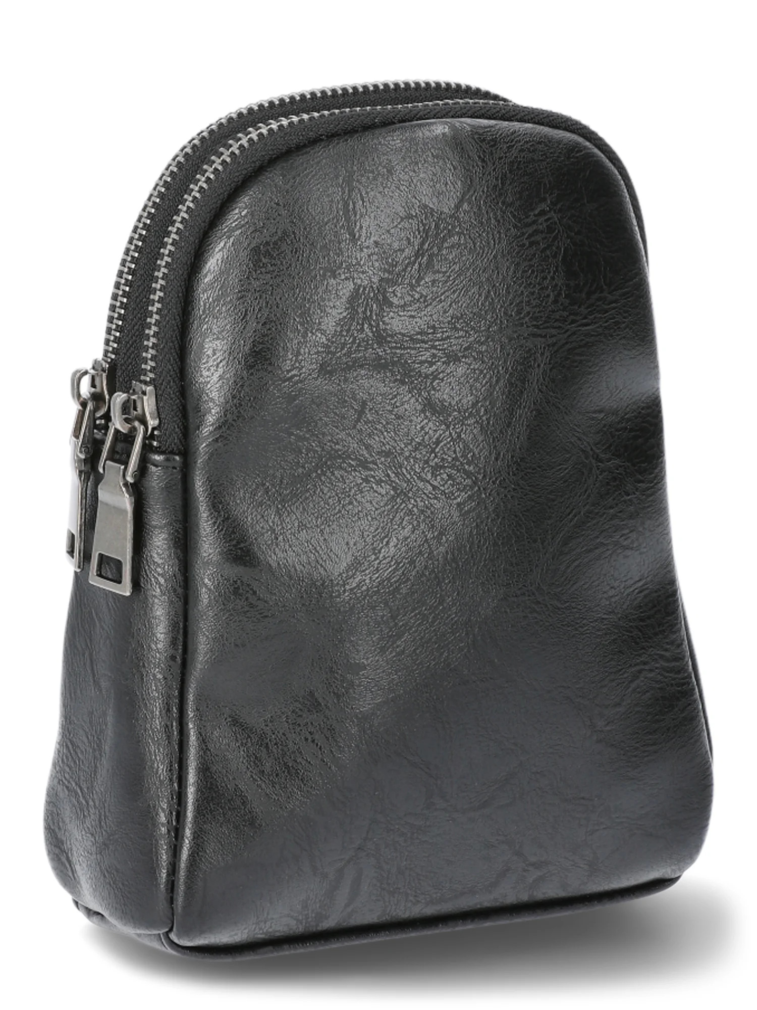 No Boundaries Small Sling Bag, Black, Women’s | Walmart (US)