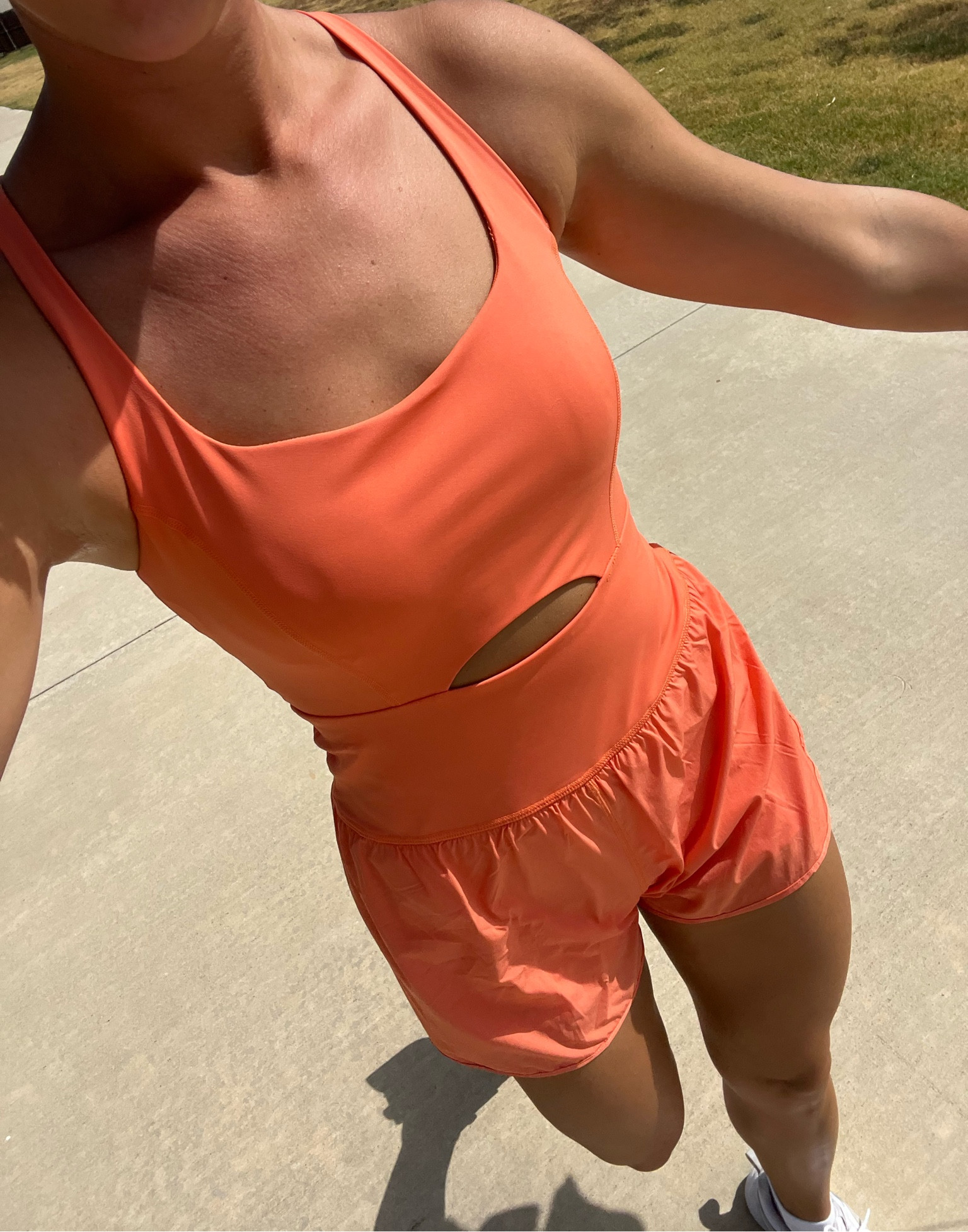 The perfect one piece!! Wearing size XS