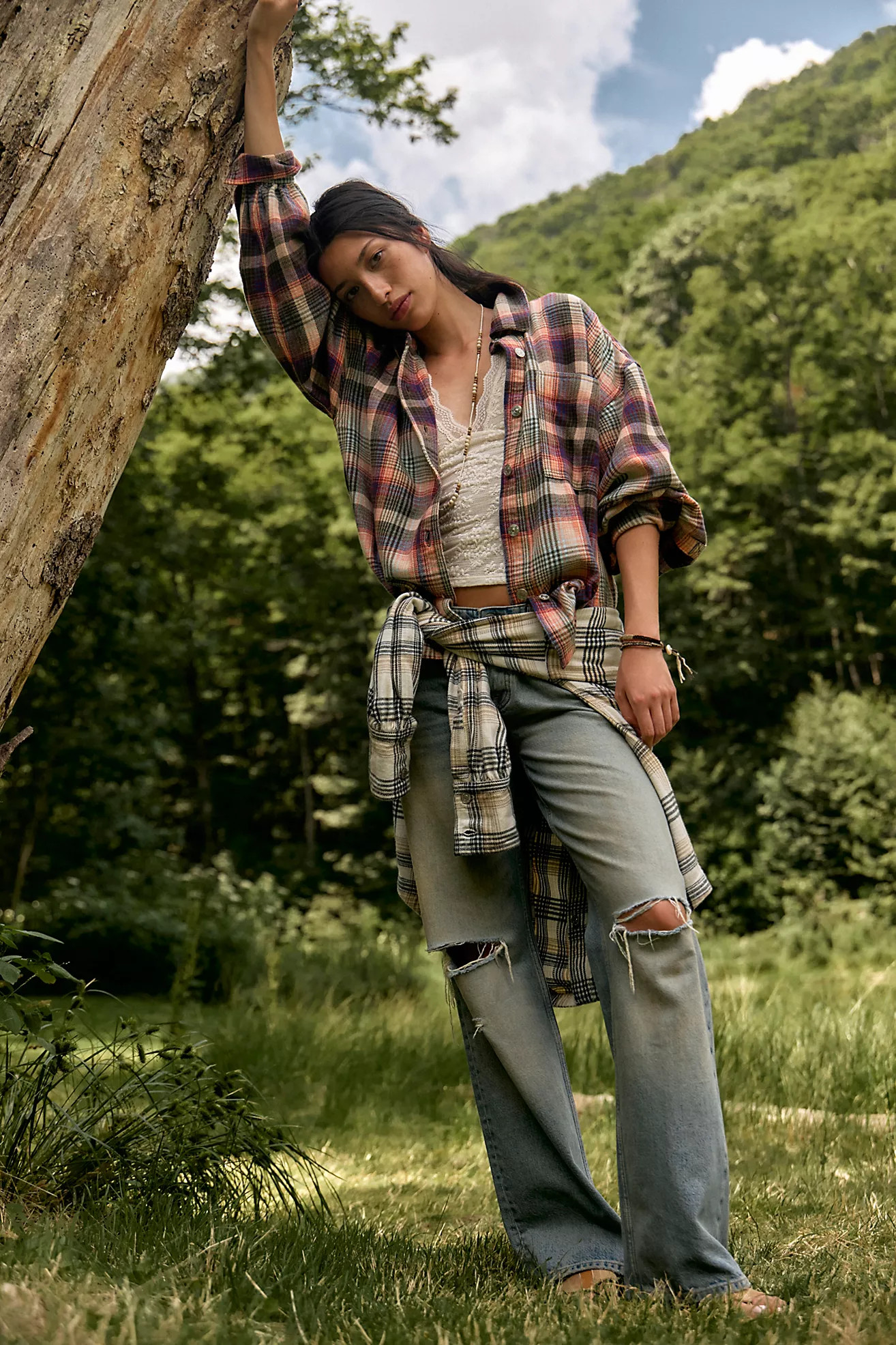 We The Free Ashley Plaid Shirt | Free People (Global - UK&FR Excluded)