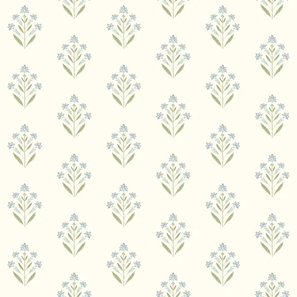 Tenny Prepasted Floral Double Roll | Wayfair North America