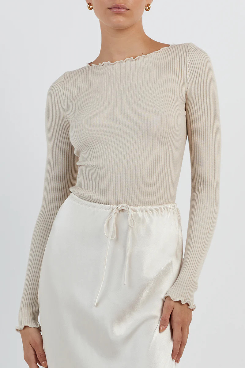 SOPHIA STONE LONG SLEEVE TOP | DISSH
