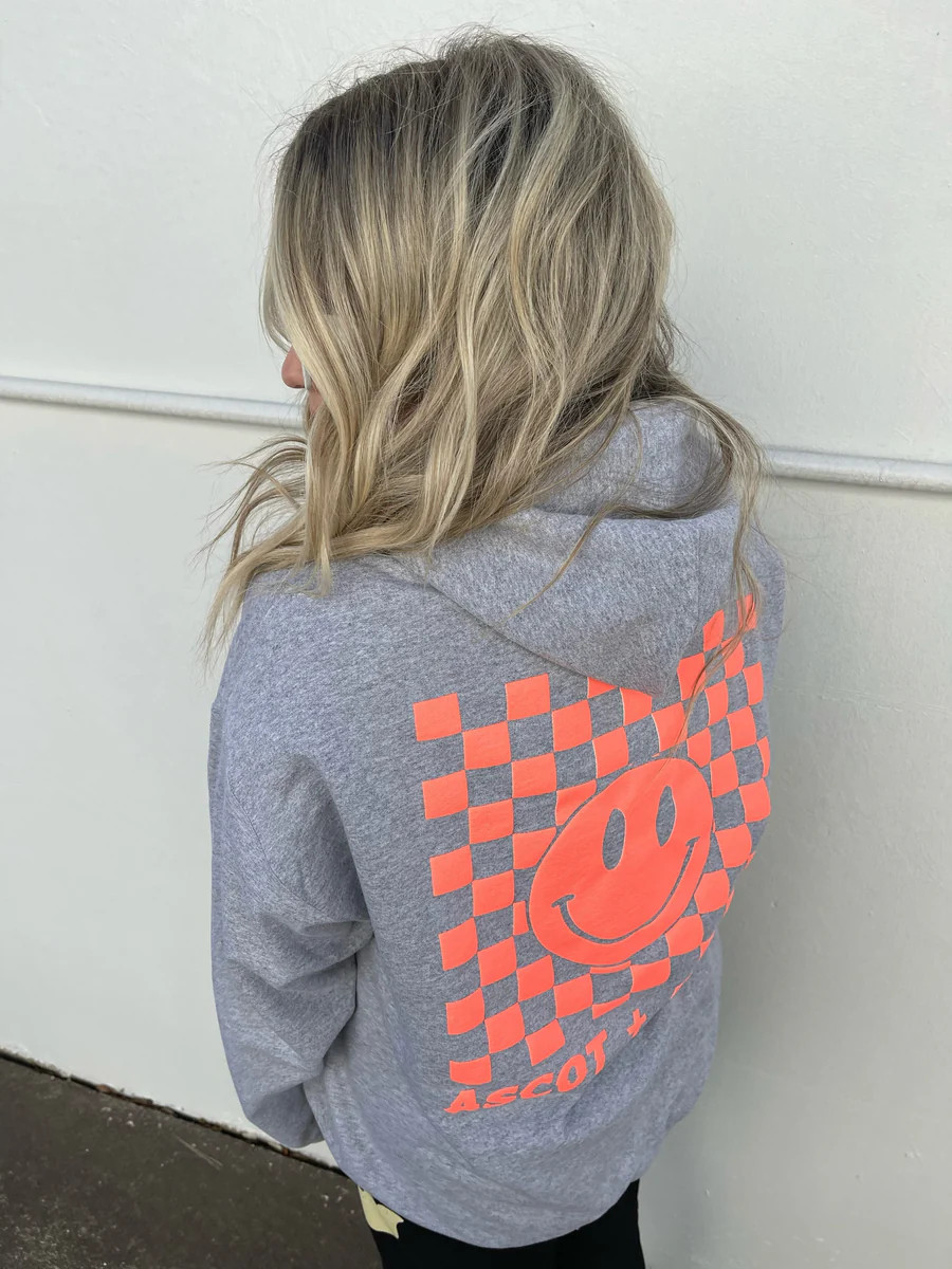 Ascot + Hart Smile Logo Hoodie | Ascot + Hart