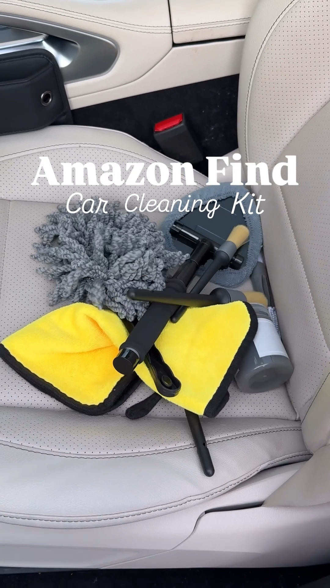 This kit has everything you need to clean every nook and cranny in your car! And the whole kit is less than $20! A total must have! 

Amazon home finds, Amazon finds, Amazon must haves, car cleaning, car essentials, car must haves, car accessories, Amazon viral finds, Amazon home, cleaning must haves, cleaning products, cleaning essentials, 


#LTKTravel #LTKHome