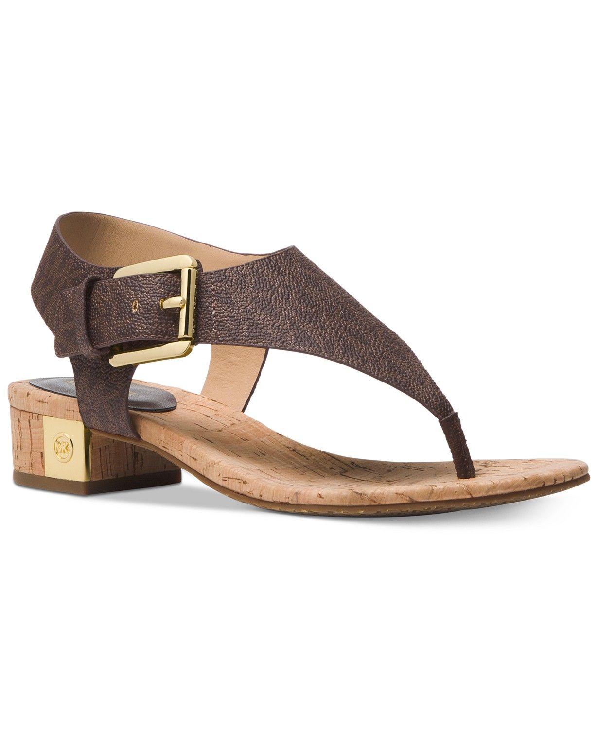 London Thong Block Heel Sandals | Macys (US)