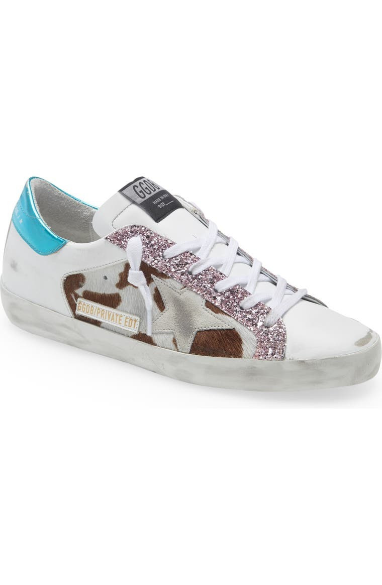 Super-Star Genuine Calf Hair Sneaker | Nordstrom