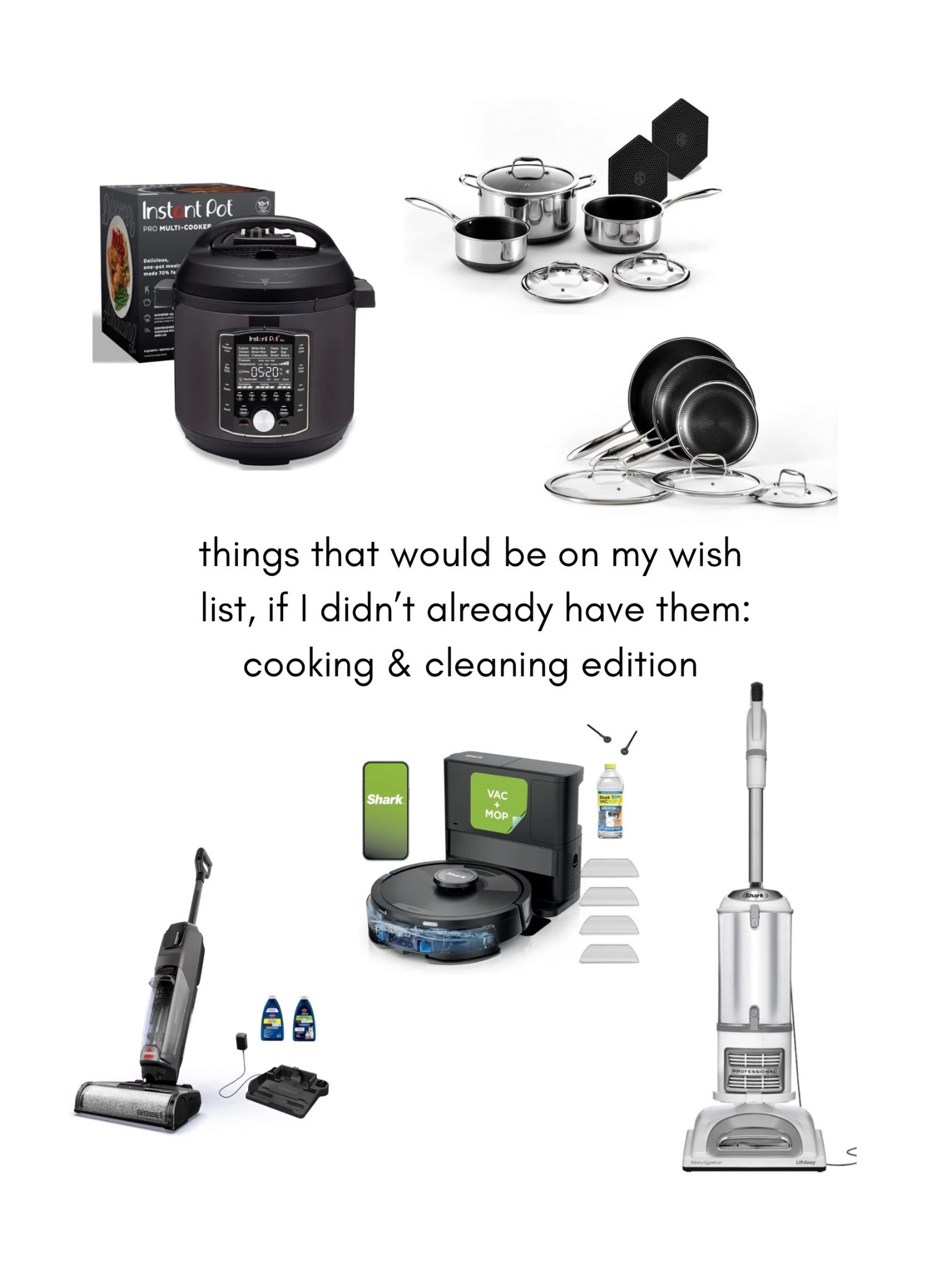 cooking and cleaning gift ideas. I have all of these items, some I’ve had for 5+ years, & I love them all so much! 

#LTKHoliday #LTKHome #LTKGiftGuide