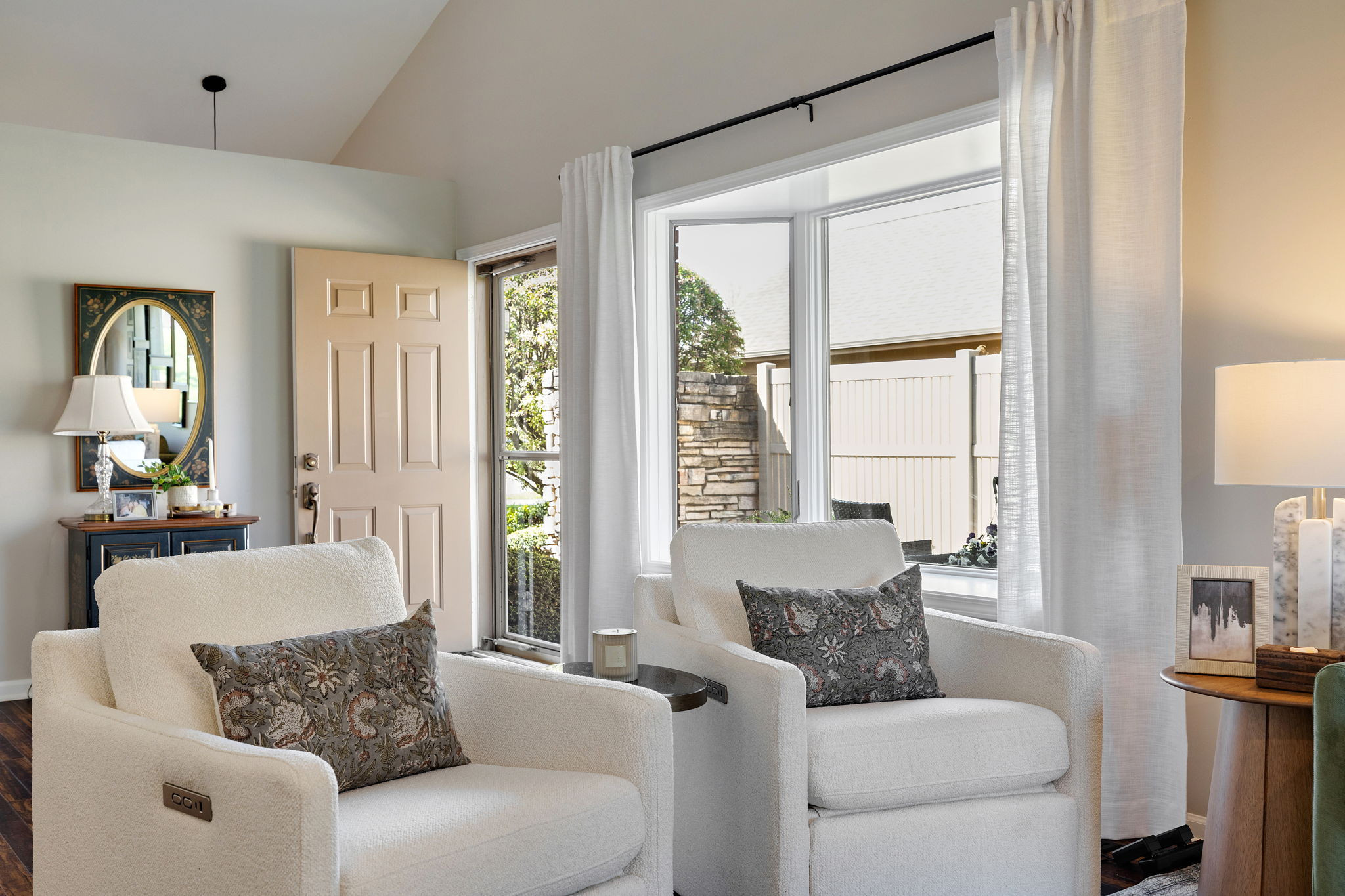 Not all reclining furniture is created equal 🤍 The boucle fabric on this set adds the perfect touch of elegance — plus it swivels, reclines with electric footrests, and even has a USB + Type-C port right under the armrest (convenience level: unmatched).

The best part? It ships straight from Amazon and could be adding cozy chic vibes to your living room as early as next week 🛋️ 

 #LTKHome #LTKStyleTip