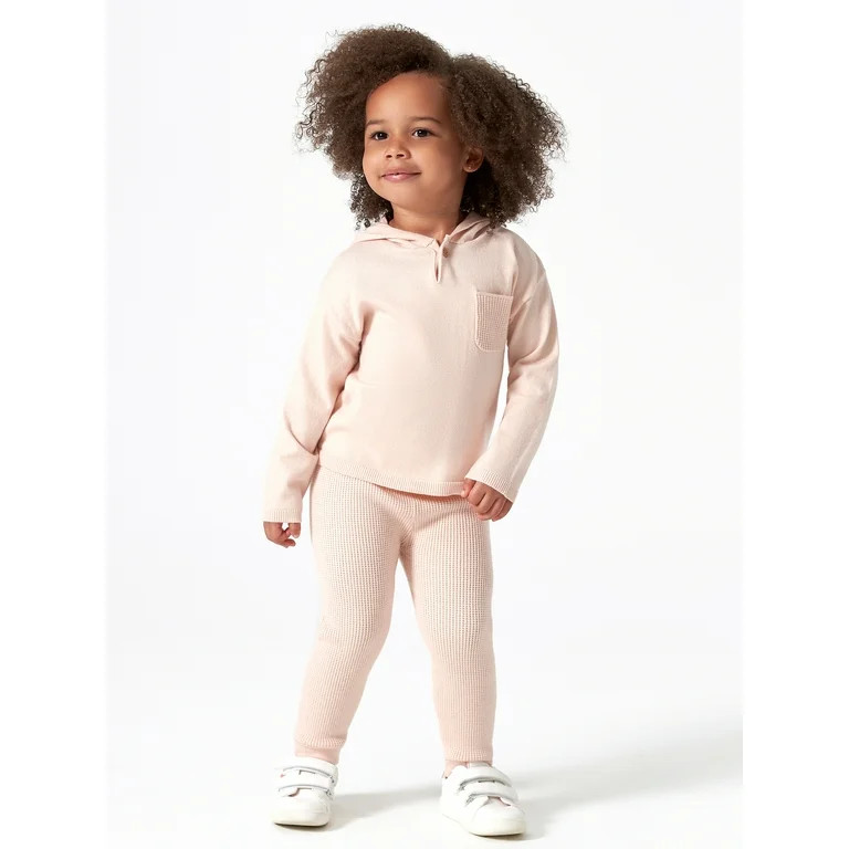 Modern Moments by Gerber Toddler Boy or Girl Gender Neutral Sweater Knit Hoodie & Pant, 2-Piece (... | Walmart (US)