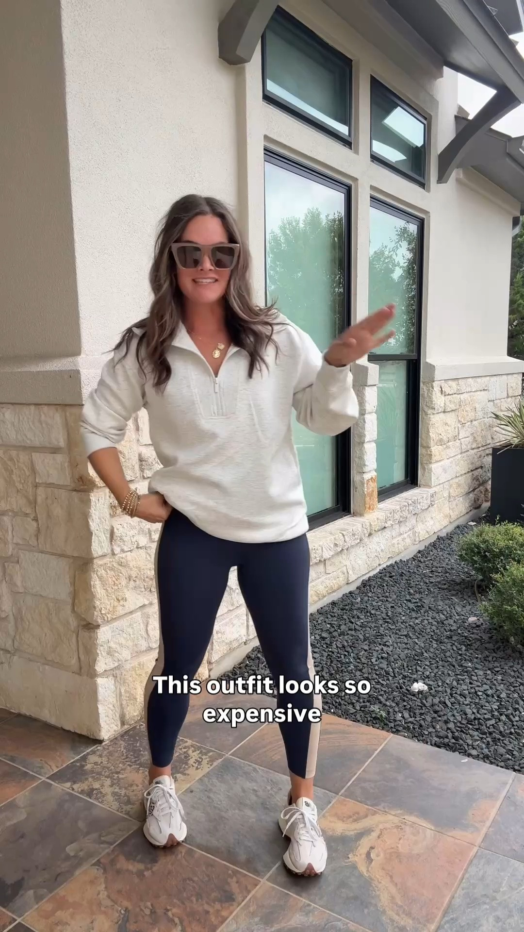 True sizing in this outfit from target! Looks so expensive perfect for working out to errands! #activewear #athleisure #workoutclothes #target #leggings

#LTKootd #LTKSaleAlert #LTKActive