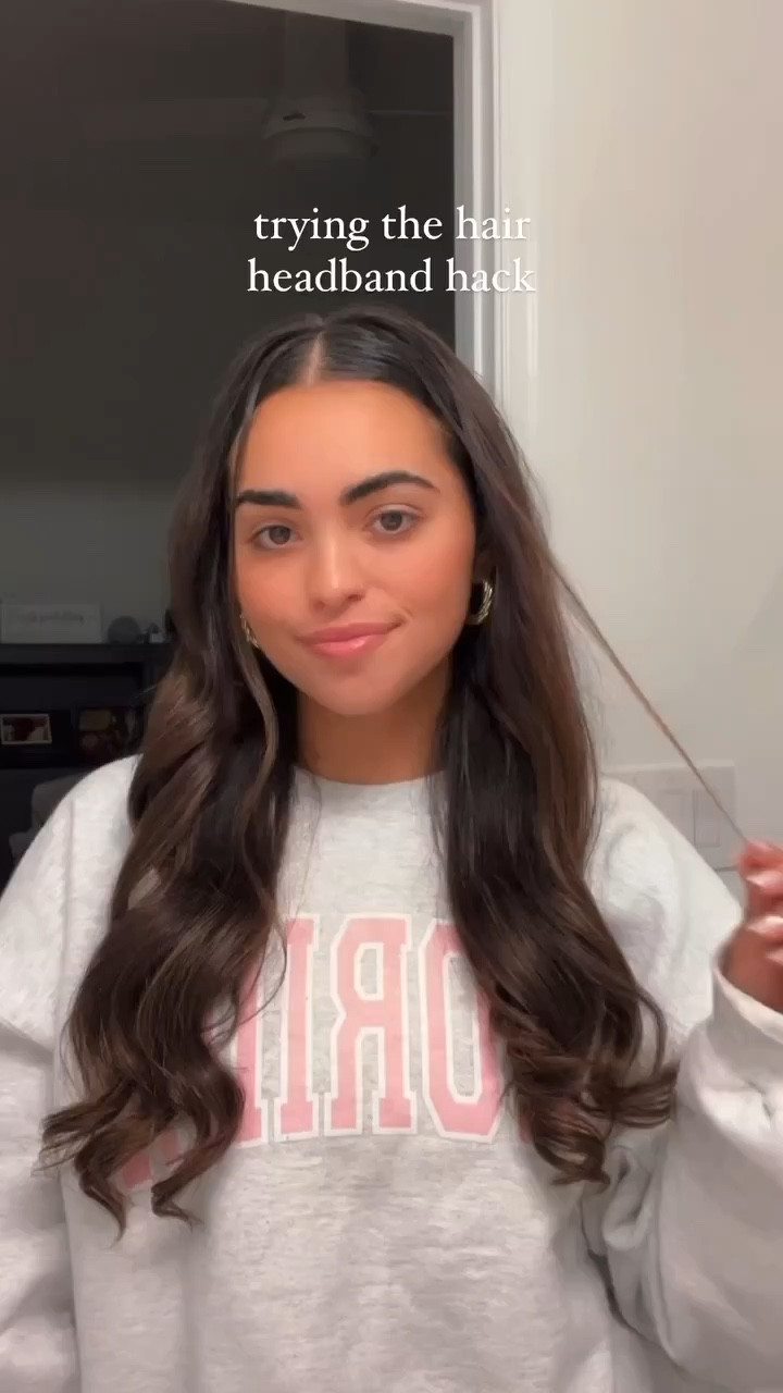 hairstyle, heatless curls, curled hair, hair curls olaplex, olaplex hair cream, shampoo, conditioner, beauty finds

#LTKunder100 #LTKstyletip #LTKunder50