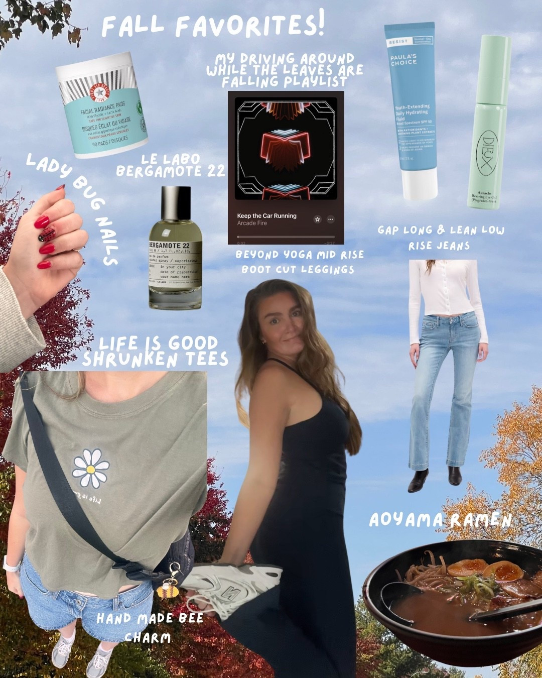 fall favorites! From Life Is Good Cropped boxy tees & the shrunken tees to Beyond Yoga mid rise boot cut leggings, my current favorite scent, & my new favorite jeans!!! All of these are short torso friendly of course & the jeans are my all time favorite find as of late! Happy October 👻

#LTKStyleTip #LTKSeasonal #LTKBeauty