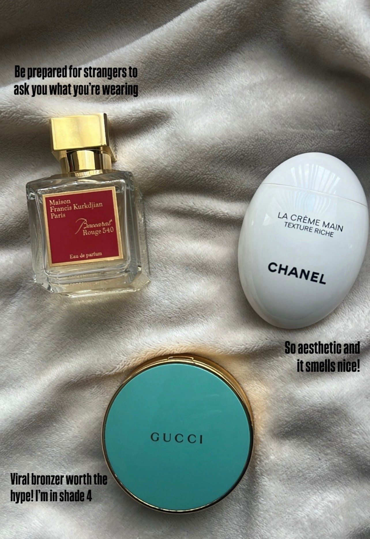 Boujee items I use and love that I would love to receive if I didn’t already own them, the Chanel crème main texture riche version is great in the Winter  months, gift idea, Nordstrom beauty @nordstrom  #LaidbackLuxeLife

Hey Beautiful! Feel free to comment on this post if you have any questions! 🫶🏽

Follow me for more fashion finds, beauty faves, lifestyle, home decor, sales and more! So glad you’re here!! XO, Karma

#LTKgrwm #LTKBeauty #LTKOver40