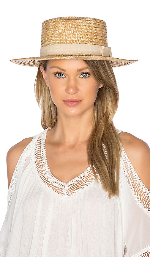 L*SPACE J'Adore Hat in Cream. | Revolve Clothing
