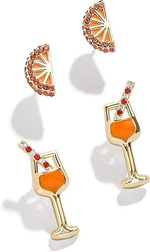 BaubleBar Food & Drink-Themed Statement Earrings, Novelty Earrings for Women, Costume Jewelry | Amazon (US)