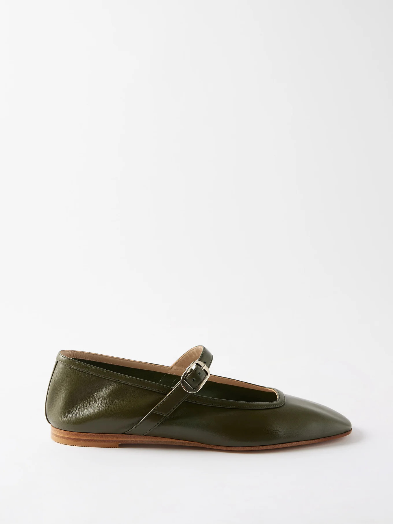 Leather Mary Jane flats | Le Monde Beryl | Matches (US)
