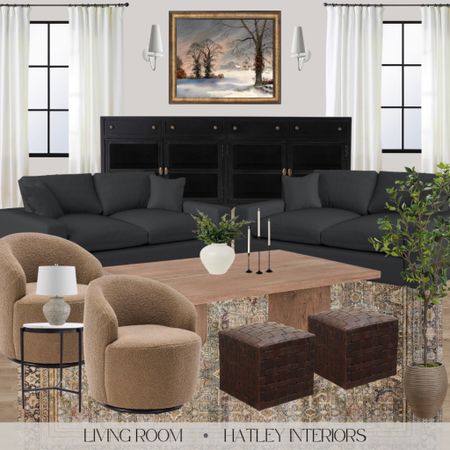 living room mood board //


navy sofa, dark blue sofa, loloi area rug, faux tree, brown teddy accent chair, brown sherpa chair, brown swivel chair, media console, buffet table, leather ottoman cube, wood coffee table, home decor 

#LTKFind #LTKhome #LTKunder100