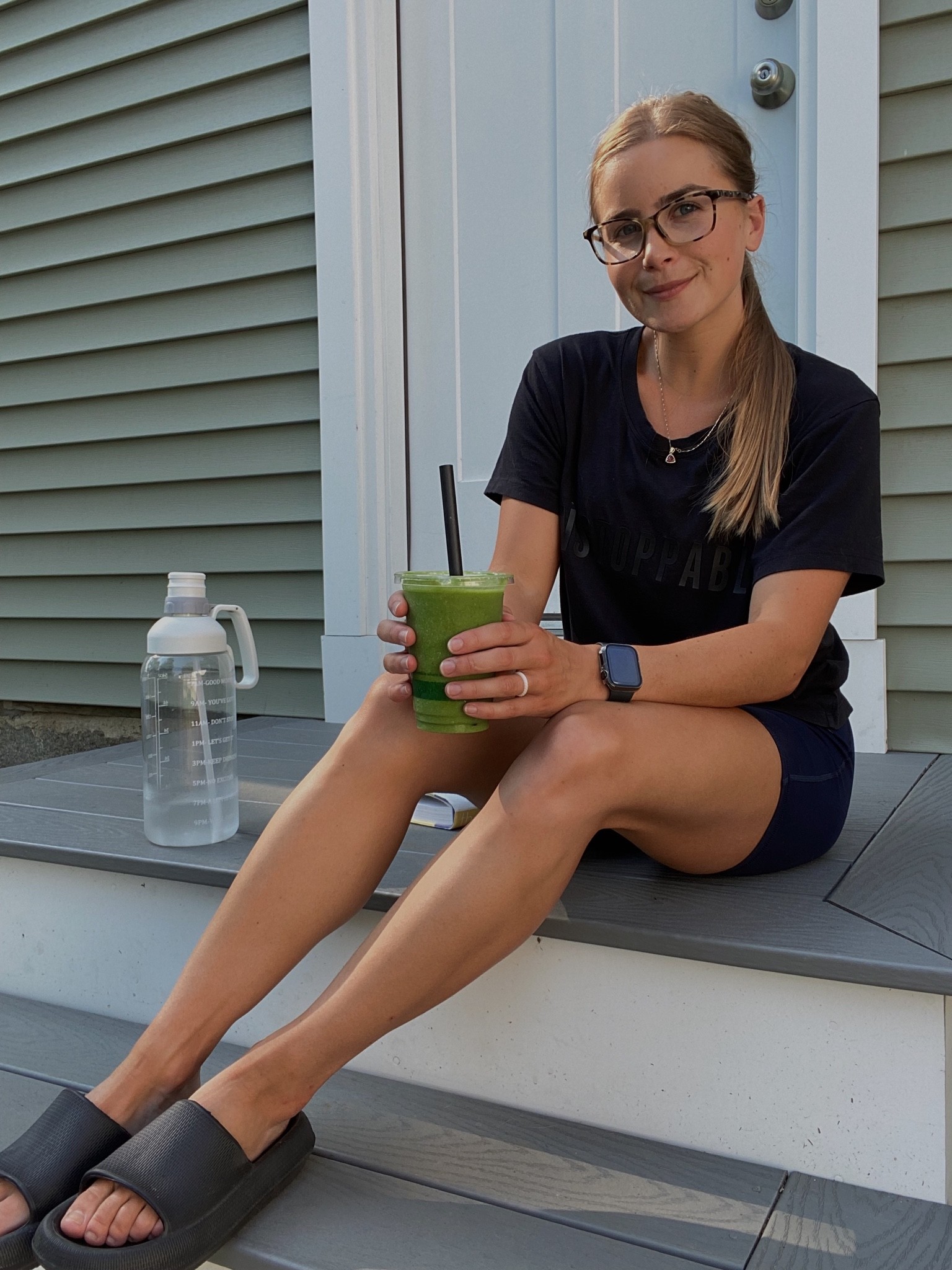 Shorts - XS
Slides - 7-8 (run small)

#LTKunder50 #LTKshoecrush #LTKfit