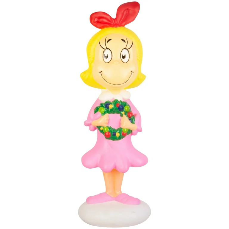 36 inch LED Lighted the Grinch Cindy Lou Who Blow Mold Green Christmas Décor Dr Seuss - Walmart.... | Walmart (US)