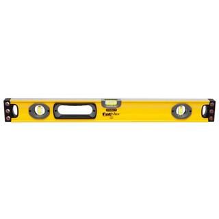 Stanley FatMax 24 in. Non-Magnetic Aluminum Box Level 43-524 - The Home Depot | The Home Depot