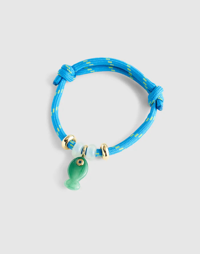Semiprecious Paracord Charm Bracelet | Madewell