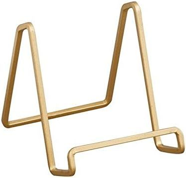 TRIPAR 50226 6.5 Inch Gold Color Metal Square Wire Stand | Amazon (US)