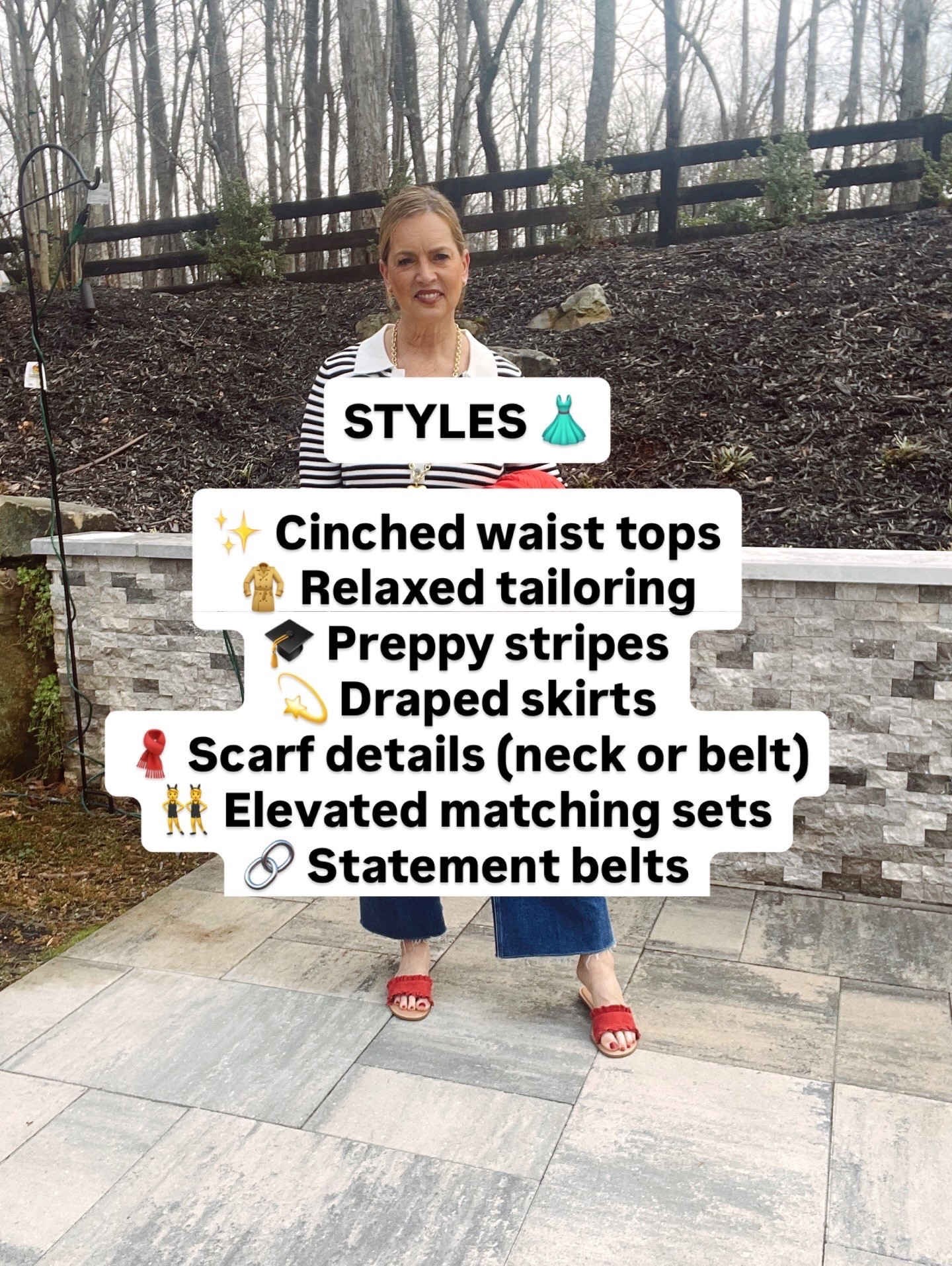 Modern Midlife Cool — Spring 2026 Edition 🤎✨

If you’ve been wondering how to wear the trends without looking like you’re chasing trends… this is it.

Think:
• Chocolate brown matching sets styled intentionally
• Structured shirt dresses with modern shoes
• Cropped straight and flare denim with sleek heels
• Drawstring trouser denim that feels polished, not sloppy

I’m always looking for that balance between effortless and elevated. Nothing fussy. Nothing uncomfortable. Just strong silhouettes, beautiful color, and premium denim that does the work for you.

If you’re over 50 and still love fashion — but want it to feel refined, current, and wearable — you’re in the right place.

Denim is the foundation. Structure is the secret. Color is the fun. 🤍

Follow along for modern midlife outfits that feel confident, not complicated.

⸻



modern midlife style, over 50 fashion, women over 50 outfits, elevated everyday style, premium denim, straight leg jeans outfit, cropped flare jeans, stovepipe jeans, drawstring denim, trouser jeans women, chocolate brown outfit, brown matching set, spring matching set women, linen shorts set, modern shirt dress, midi dress outfit, spring dress styling, minimal chic outfit, quiet luxury style, approachable luxury, denim foundation wardrobe, polished casual look, blazer and jeans outfit, white tee outfit ideas, structured tailoring women, relaxed tailoring outfit, preppy stripe outfit, scarf styling ideas, belt styling tips, slingback heels outfit, kitten heel styling, sleek sneakers women, modern loafer outfit, woven sandals women, capsule wardrobe spring, spring 2026 trends, midlife fashion influencer, timeless with a twist, confident casual style, chic but comfortable, European summer style, neutral color palette outfit, intentional dressing, monochrome outfit brown, crisp white outfit, tomato red accent, cobalt blue outfit, modern classic style, everyday luxury look, refined casual, ShopPixieCo style

#LTKOver40 #LTKSeasonal #LTKootd