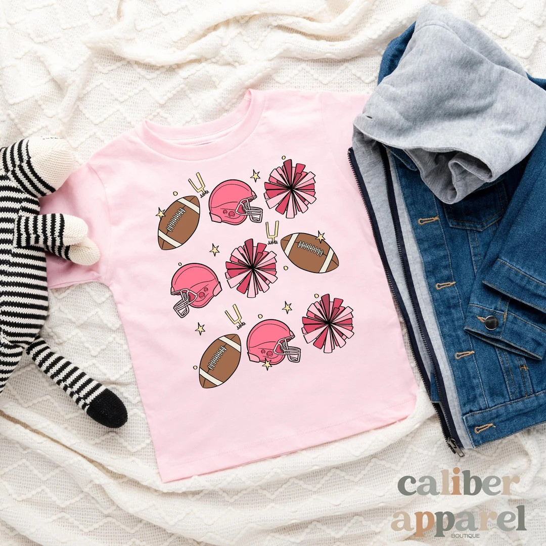 Cute Football Shirt Football Kids Shirt Ball Game Shirt - Etsy | Etsy (US)