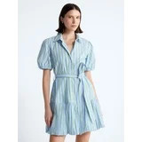 Free Assembly Women's and Women's Plus Cotton Mini Dress with Puff Sleeves, Sizes XS-4X | Walmart (US)