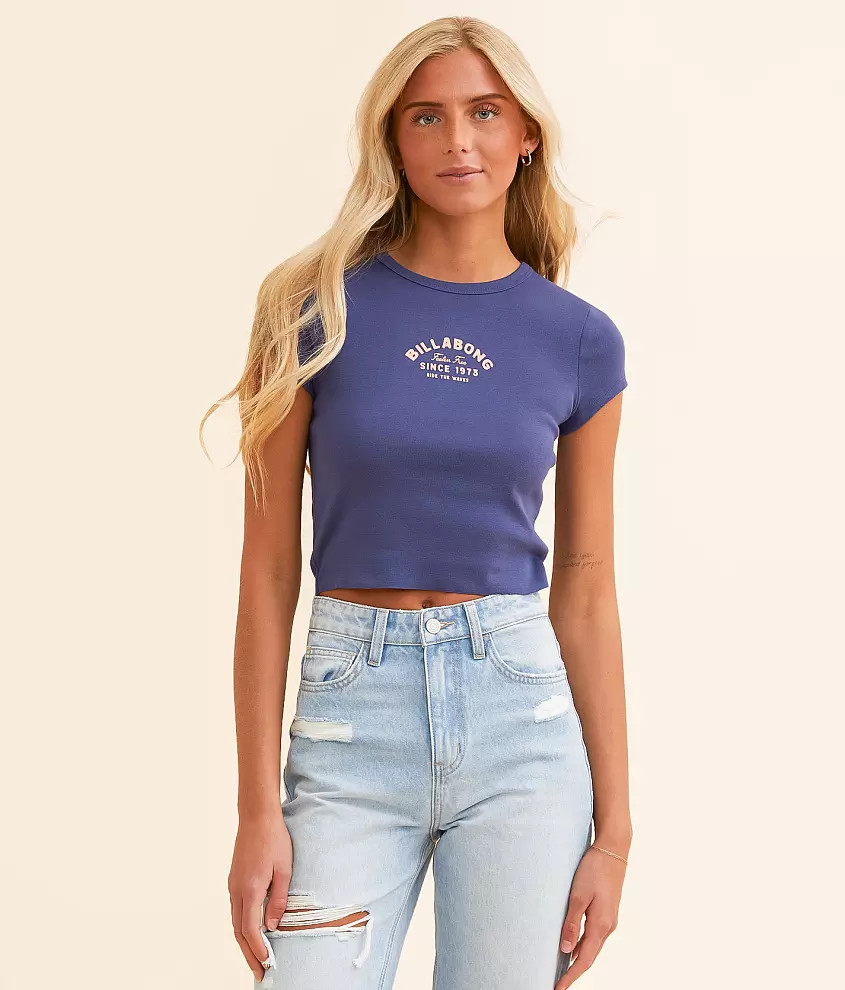 Ride The Waves Cropped Baby T-Shirt | Buckle