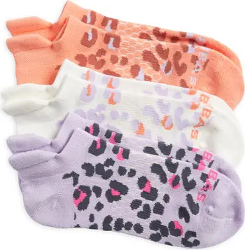 Bombas Tonal Leopard 3-Pack Ankle Socks | Nordstrom | Nordstrom