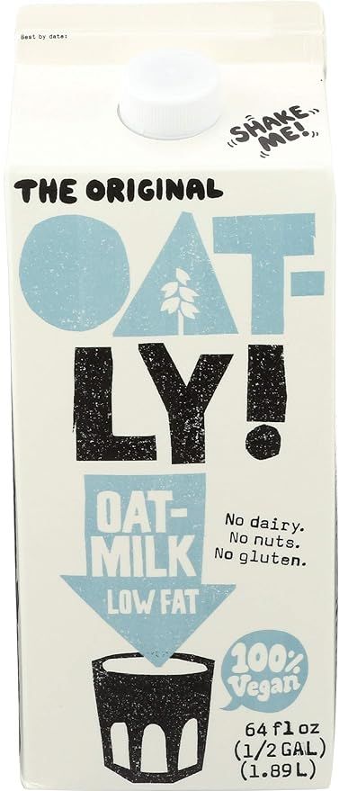 Oatly Low Fat Oat Milk, 64 oz | Amazon (US)