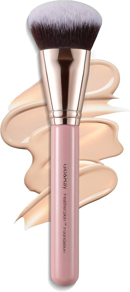 GLO&RAY Flat Angled Kabuki Foundation Brush for Liquid Makeup, Dense Buffing Cream & Powder Found... | Amazon (US)