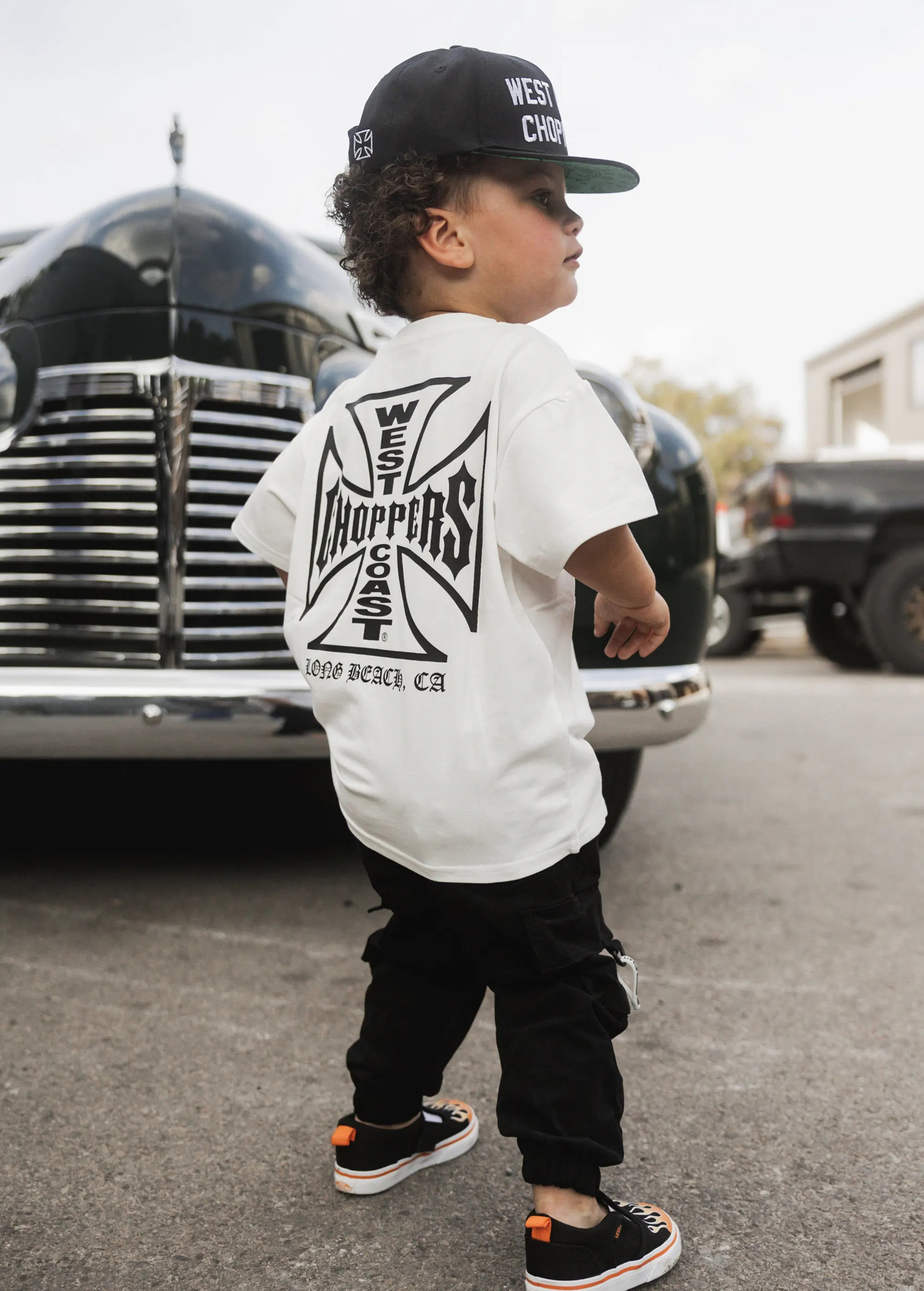 WCC OG LBC T-Shirt White | Little Trouble