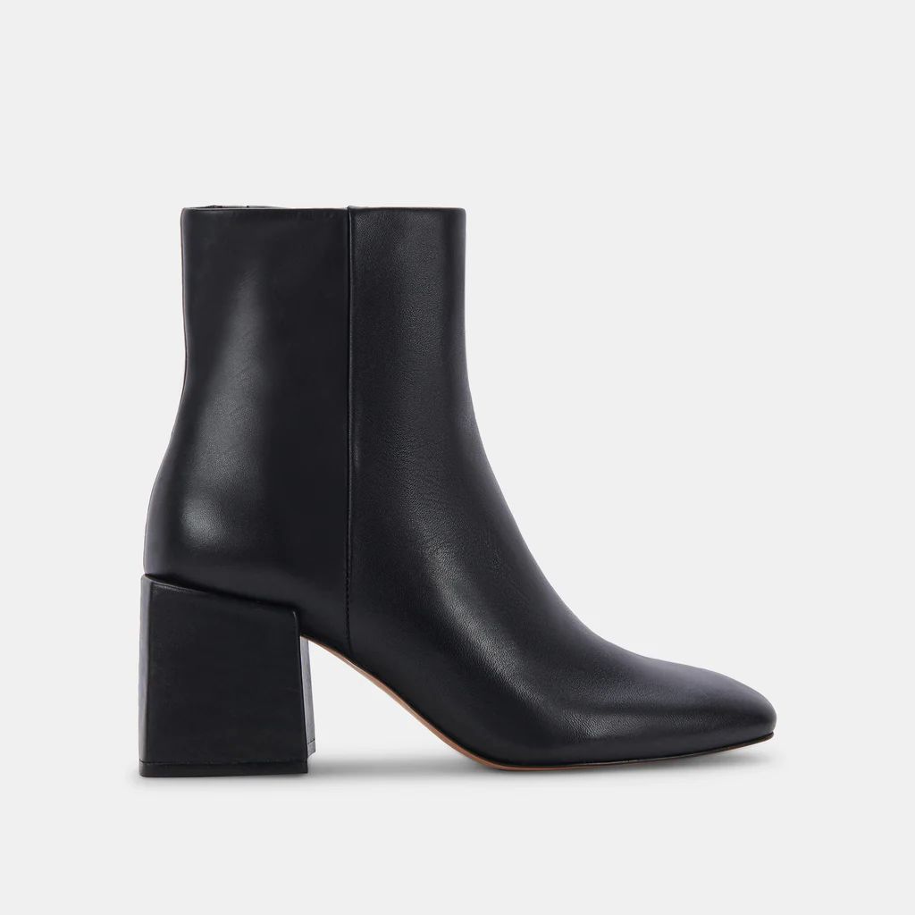 IMOGEN H2O BOOTIES BLACK LEATHER | DolceVita.com