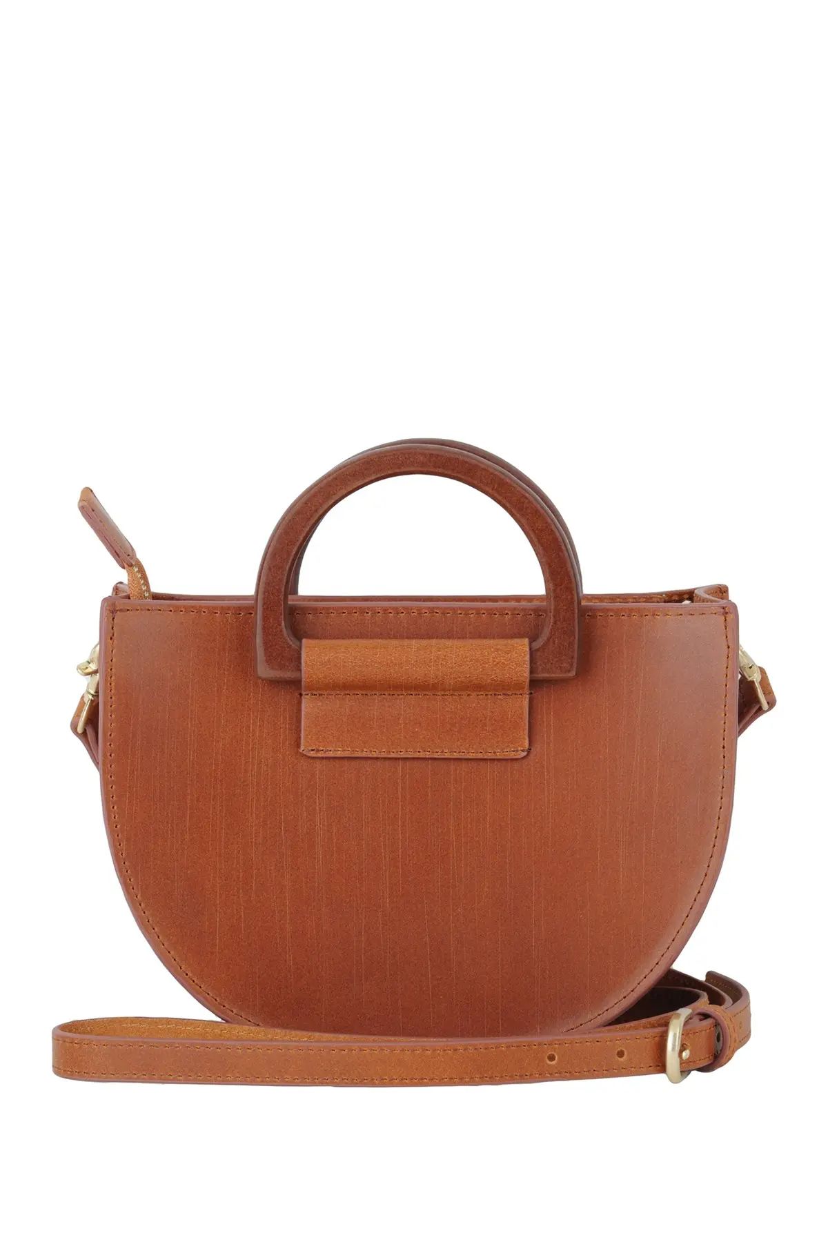 Most Wanted USA Wooden D-Ring Leather Crossbody Bag at Nordstrom Rack | Nordstrom Rack