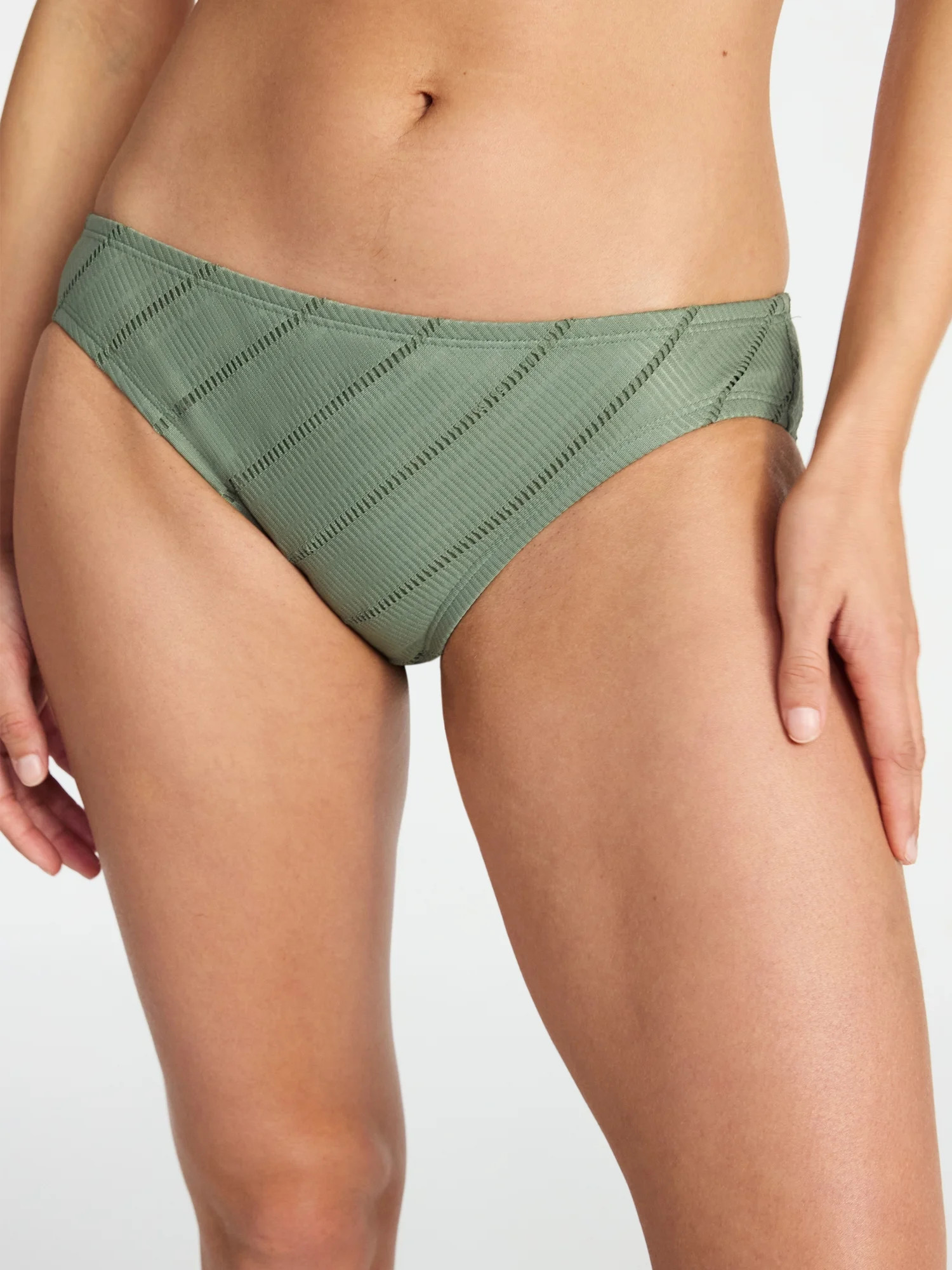 Time and Tru Women's and Women's Plus Size Low Rise Bikini Bottom, Sizes XS-3X | Walmart (US)