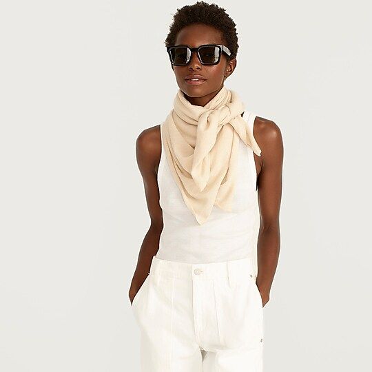 Featherweight cashmere bandana | J.Crew US