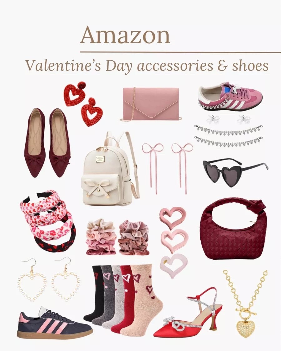 Amazon Valentine's day accessories & shoes!  

 #LTKSeasonal #LTKFindsUnder100