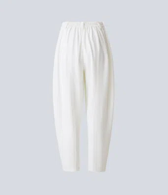 Women’s Halara Flex™ Mid Rise Pocket Barrel Leg Work Trousers - Halara | Halara UK
