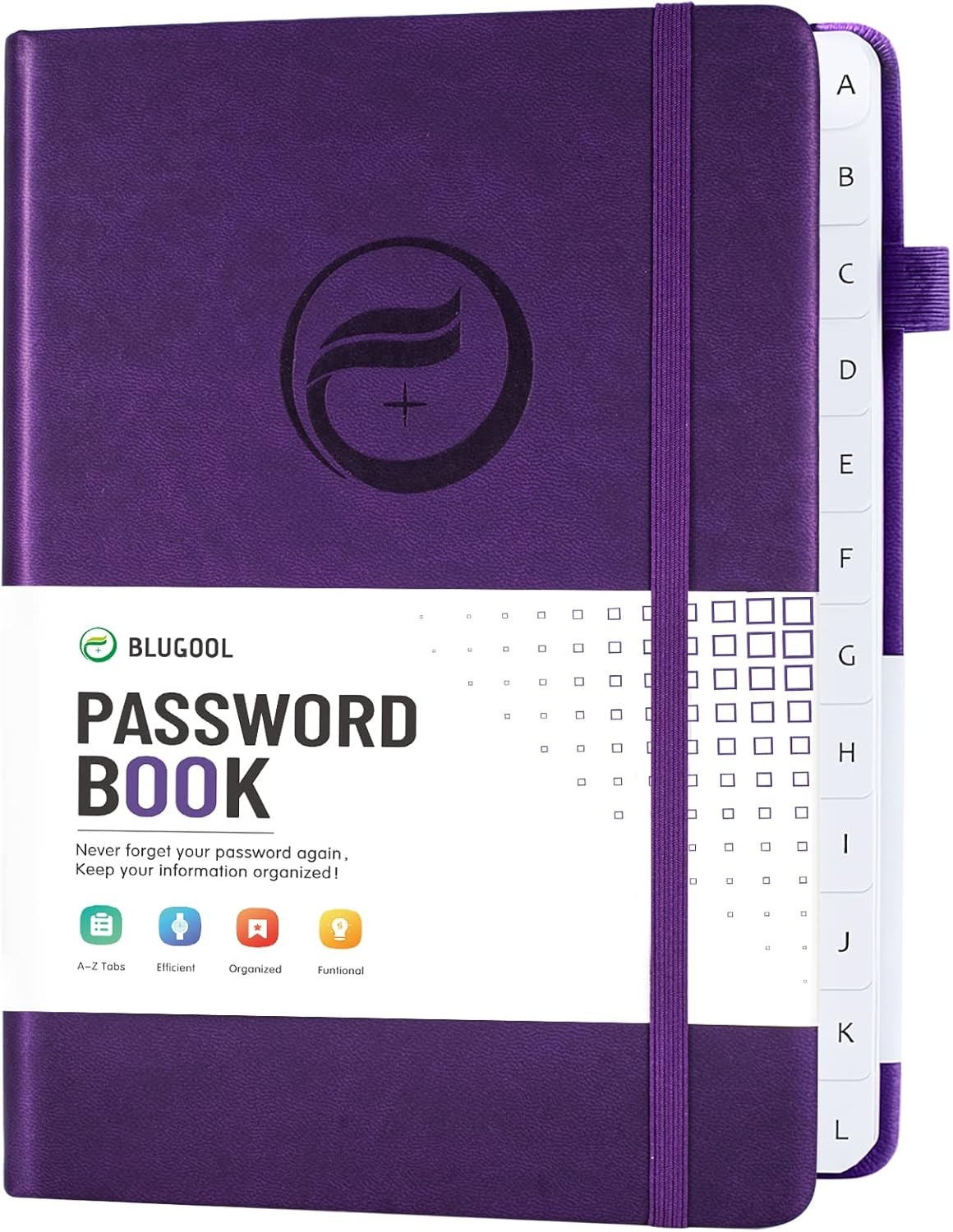 Password Book with Alphabetical Tabs, Hardcover Password Keeper, Password Notebook Organizer for ... | Amazon (US)