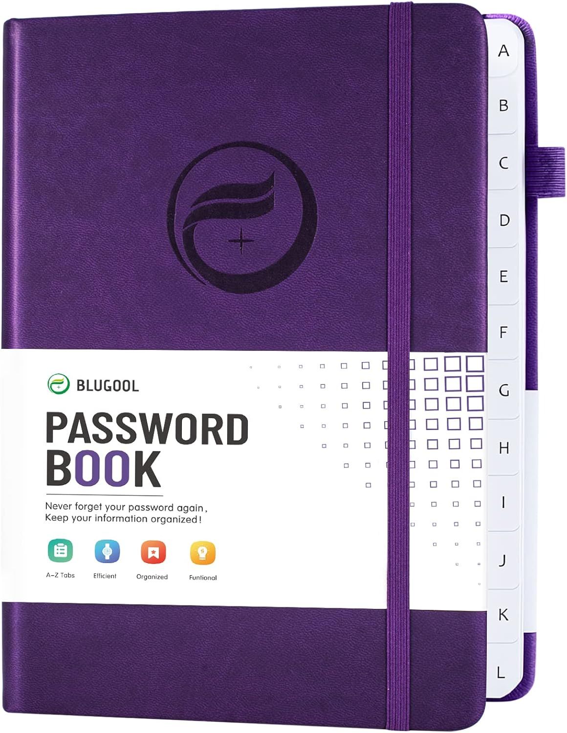 Password Book with Alphabetical Tabs, Hardcover Password Keeper, Password Notebook Organizer for ... | Amazon (US)