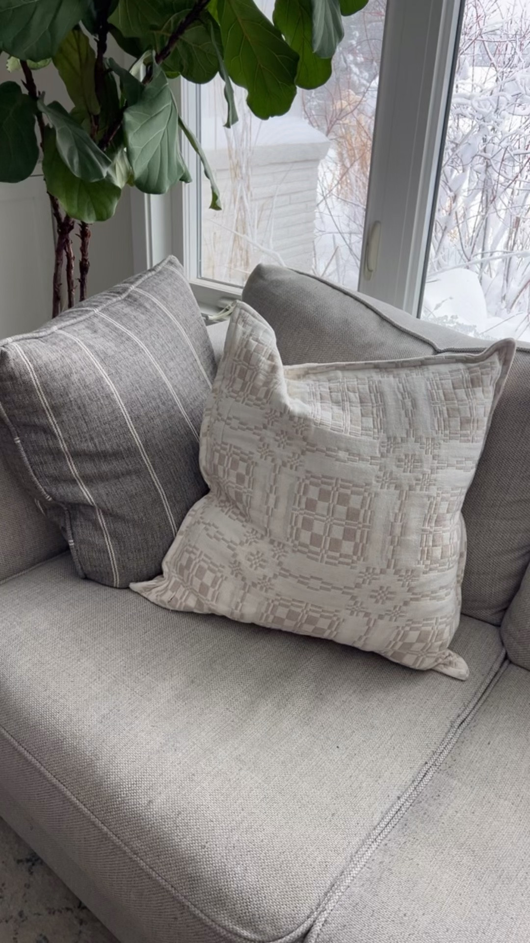 Walmart reversible pillows, the color and size is perfect! Quality is what you’d expect for the price. #walmarthome 

#LTKHome