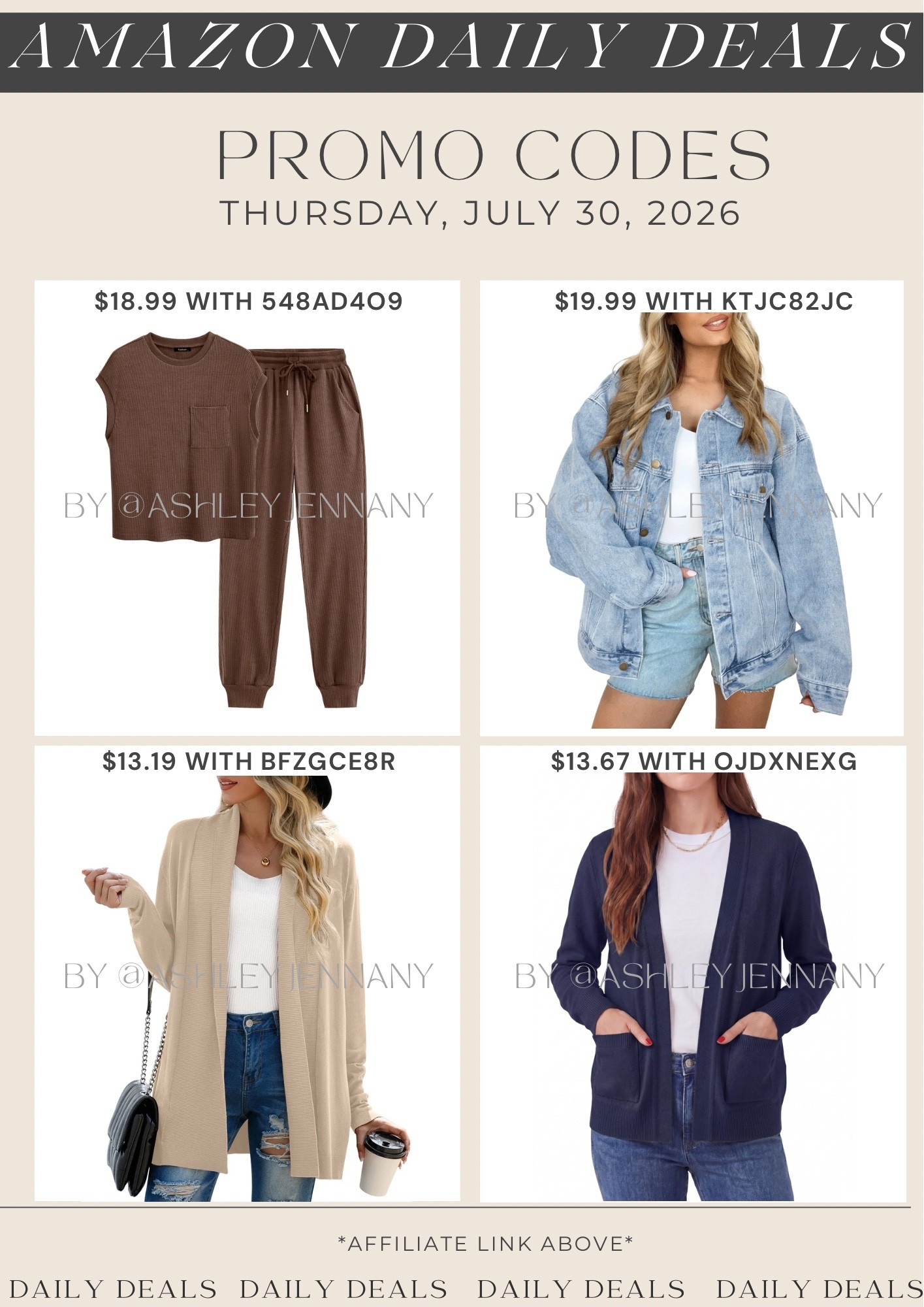 Amazon deals

#LTKSeasonal #LTKMidsize #LTKSaleAlert