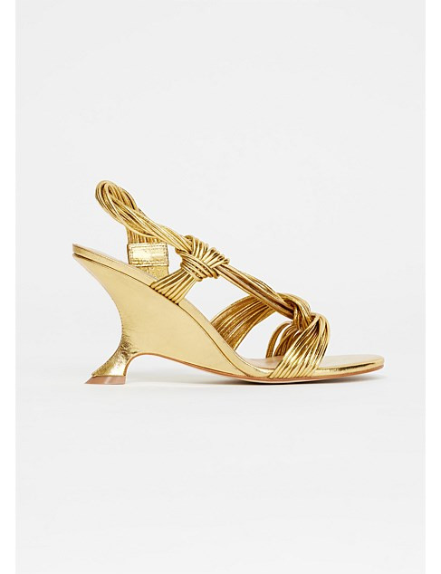 Acler Iverly Knot Wedge | David Jones | David Jones (Australia & New Zealand)