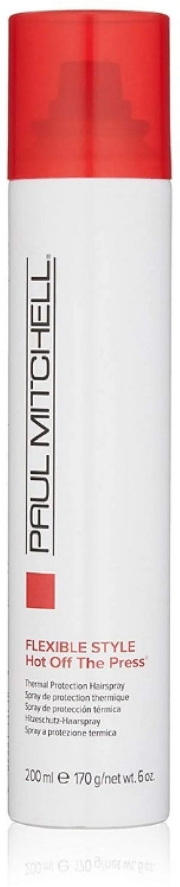 Paul Mitchell Hot Off The Press Thermal Protection Hairspray, 6 Oz | Walmart (US)